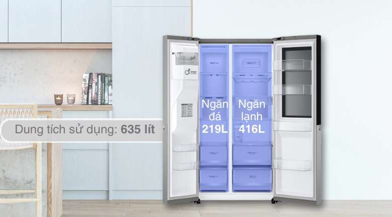 Tủ lạnh LG GR-G257SV