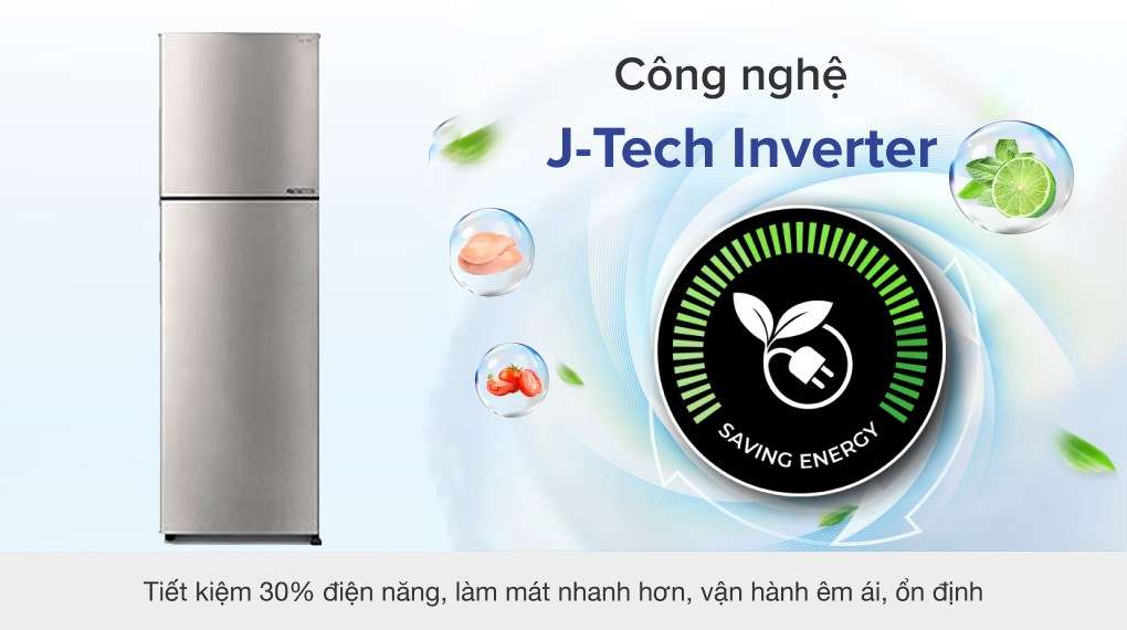 Tủ lạnh Sharp SJ-X252AE-SL