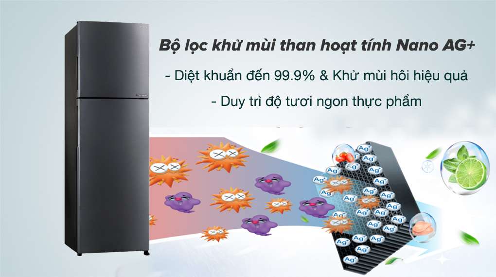 Tủ lạnh Sharp SJ-X282AE-DS