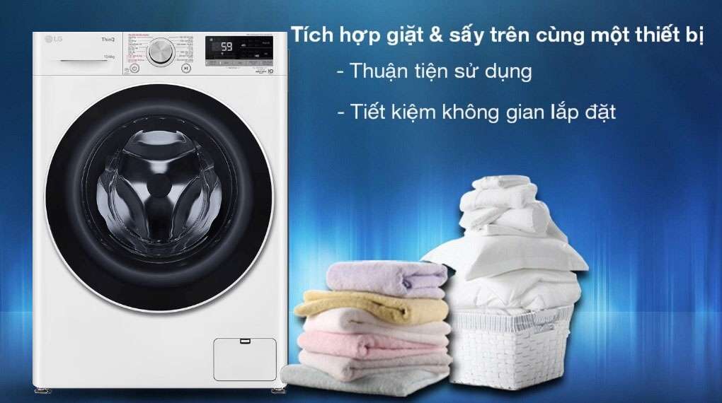 Máy giặt sấy FV1410D4W1