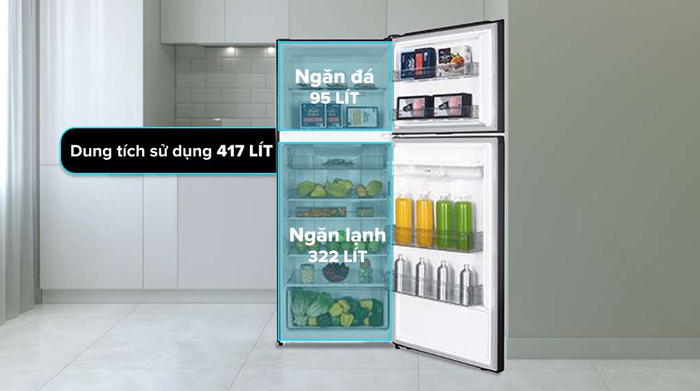 Tủ lạnh Sharp SJ-X417WD-DG