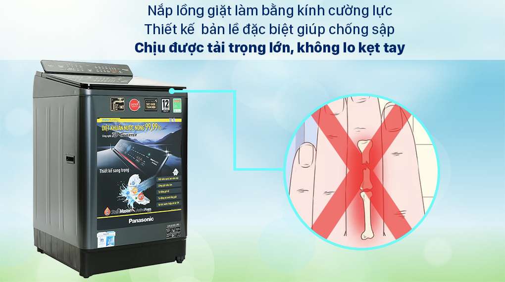 Máy giặt Panasonic NA-FD14V1BRV
