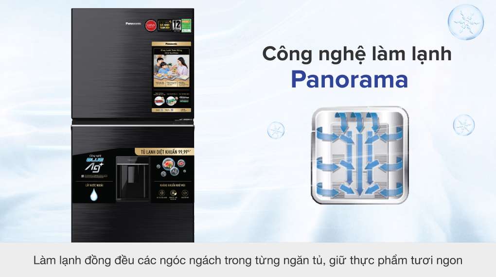 Tủ lạnh Panasonic NR-TL351GVKV