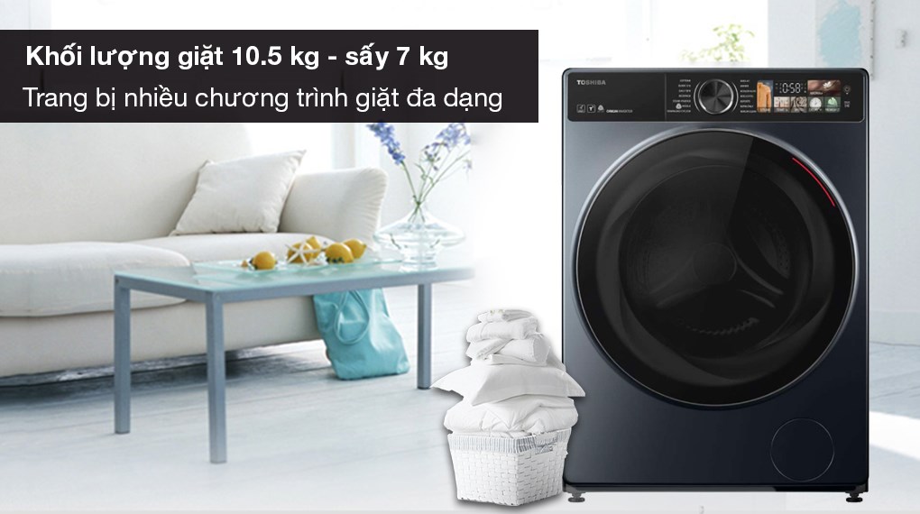 Máy giặt Toshiba TWD-T25BZU115MWV(MG)