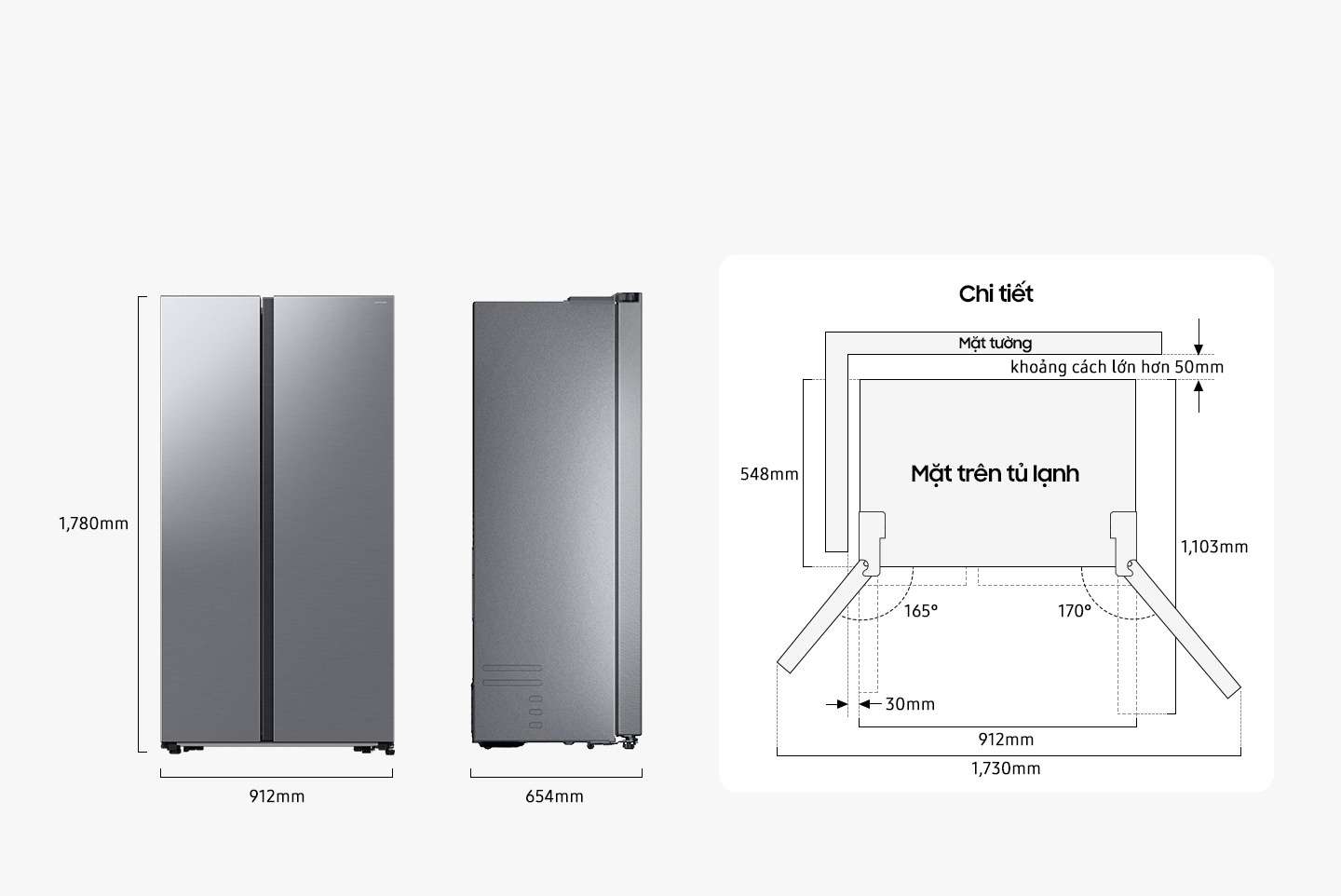 Tủ lạnh Samsung RS57DG400EM9SV