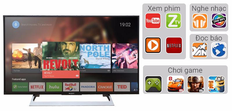 Android Tivi Sony KD-55X9300D