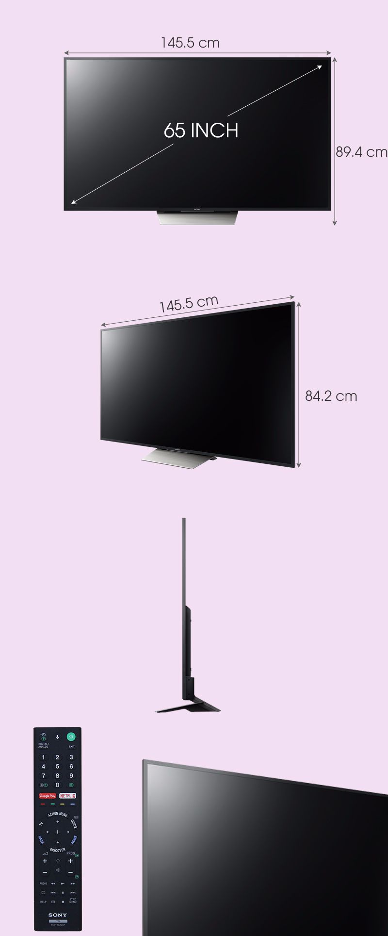 Tivi Sony KD-65X8500D