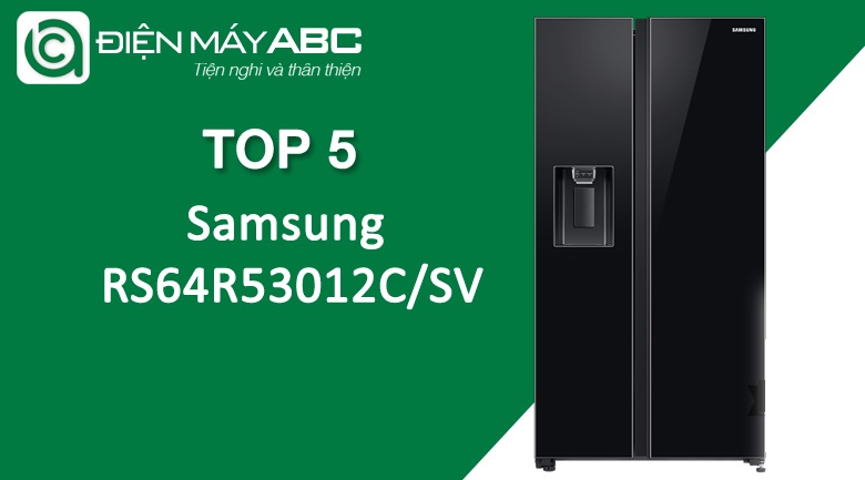 2. Tủ lạnh side by side Samsung RS64R53012C/SV