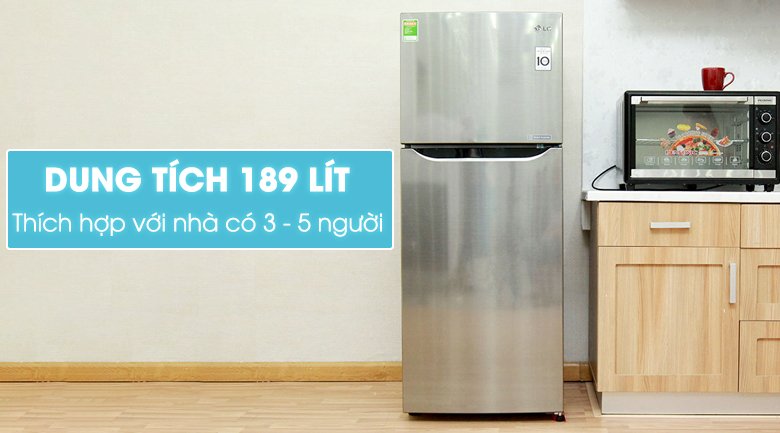 Tủ lạnh LG GN-L205PS 2 cánh 189 lít