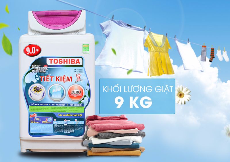 Máy giặt Toshiba AW-E920LV WB lồng đứng 8.2kg