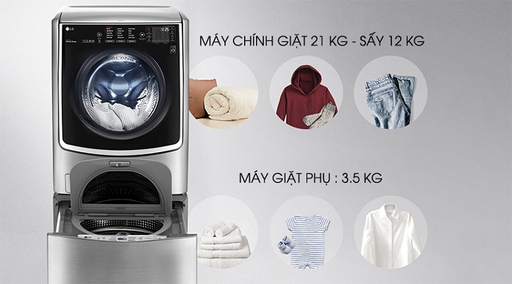 Máy giặt LG TWINWash là gì?