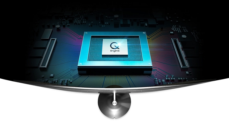Tivi Samsung trang bị công nghệ Q Engine.