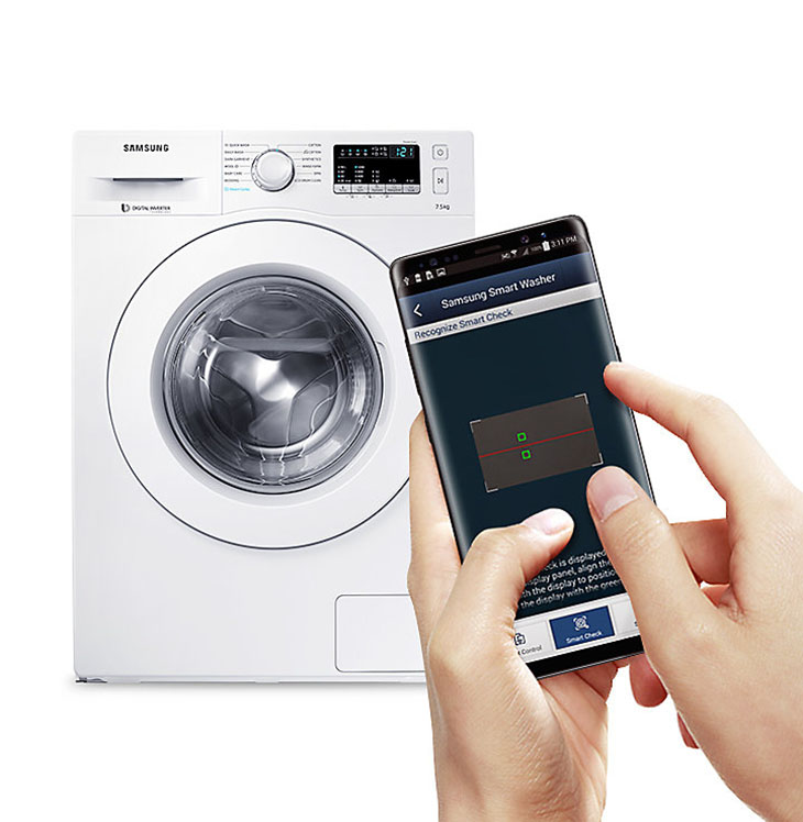 tính năng vượt trội trên dòng máy giặt Samsung 