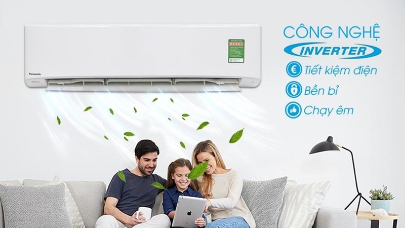 Chọn máy lạnh có công nghệ Inverter tiết kiệm điện.