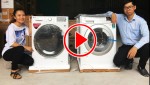 Khui thùng và hướng dẫn sử dụng máy giặt LG Lồng ngang mới nhất 2019