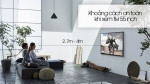 Kích thước tivi 55 inch Samsung bao nhiêu - Đời 2022