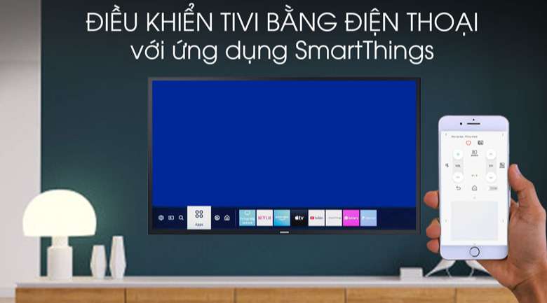 Dễ dàng điều khiển tivi qua điện thoại với ứng dụng SmartThings