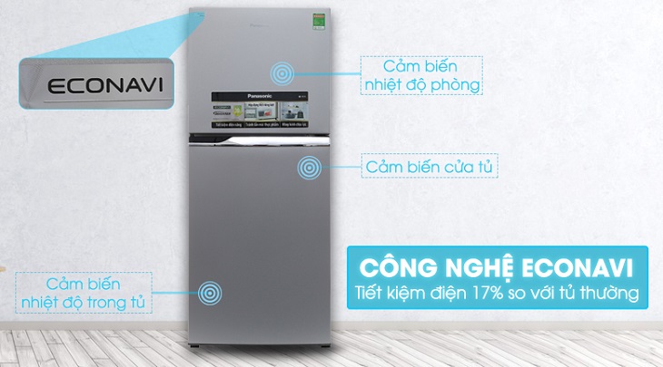 công nghệ ECONAVI trên tủ lạnh Panasonic