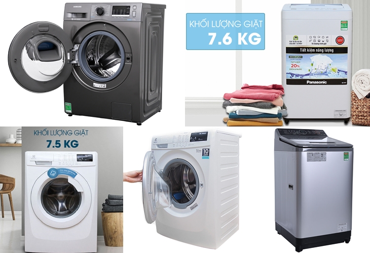 Kích thước các dòng máy giặt hiện nay bạn nên biết