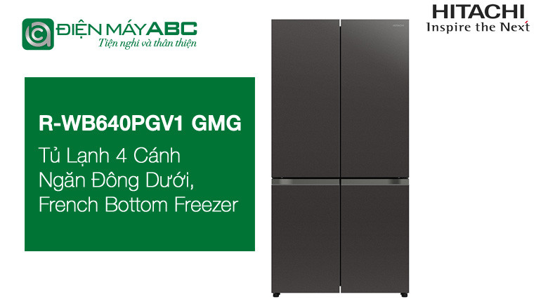 Có nên mua tủ lạnh Hitachi 4 cánh R-WB640PGV1 GMG thời điểm này hay không?