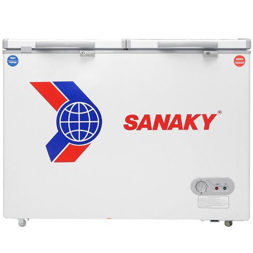 Tủ Đông Sanaky VH-225W2 (1 ngăn đông, 1 ngăn mát, dàn nhôm) - Chính hãng