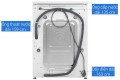 Máy giặt LG Inverter 9kg FV1409S4W - Chính Hãng#1