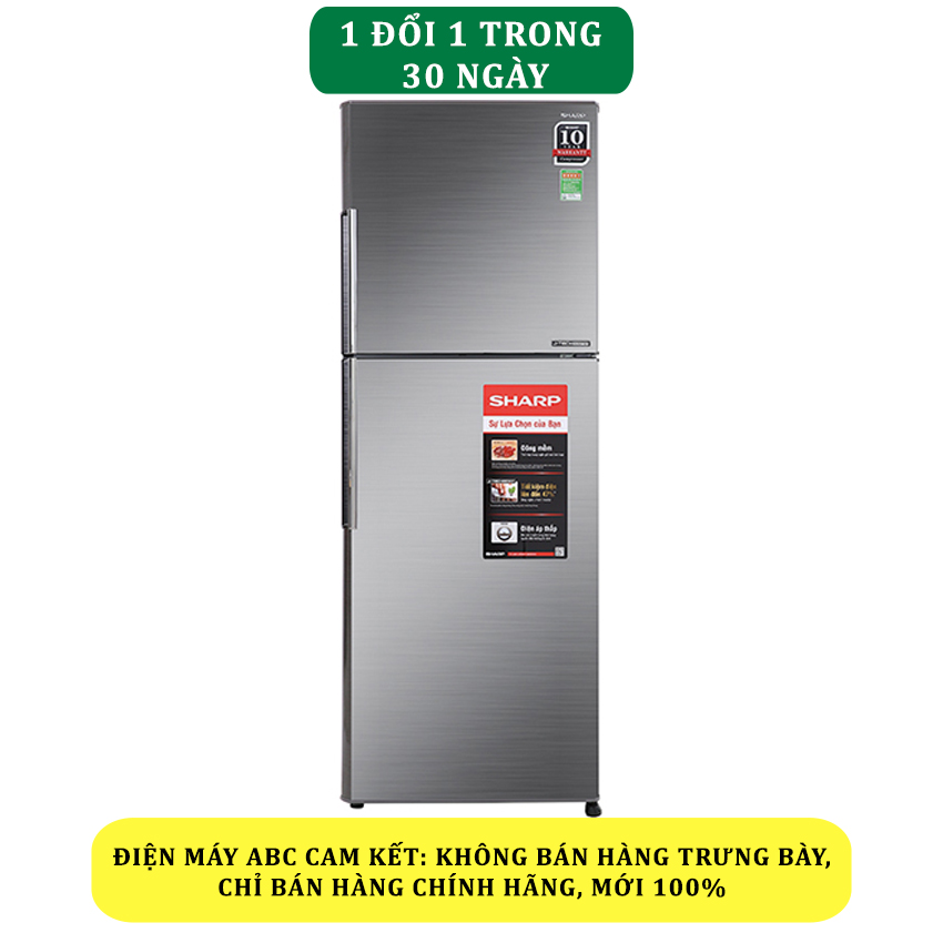 Tủ lạnh Sharp Inverter 287 lít SJ-X316E-DS - Chính hãng