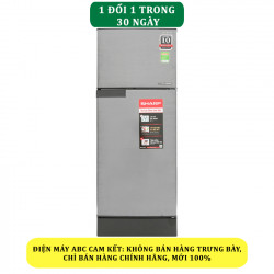 Tủ lạnh Sharp Inverter 165 lít SJ-X196E-DSS - Chính Hãng