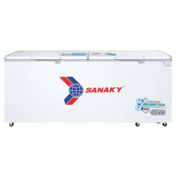 Tủ đông Sanaky Inverter 760 lít VH-8699HY3 1 ngăn đông, 2 cánh - Dàn đồng