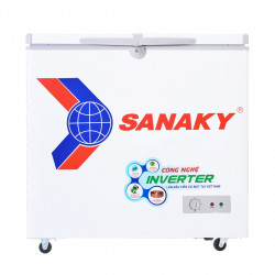 Tủ đông Sanaky Inverter 240 lít VH-2899A3 1 ngăn đông, 2 cánh - Dàn đồng