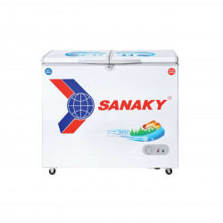 Tủ đông Sanaky 230 lít VH-2899W1 1 ngăn đông, 1 ngăn mát, 2 cánh - Dàn đồng