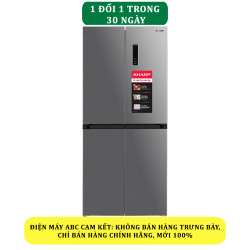 Tủ lạnh Sharp Inverter 404 lít SJ-FX420V-SL - Chính hãng