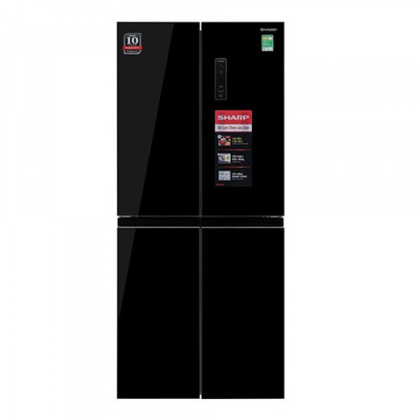 Tủ lạnh Sharp Inverter 362 lít Multi Door SJ-FX420VG-BK - Chính hãng
