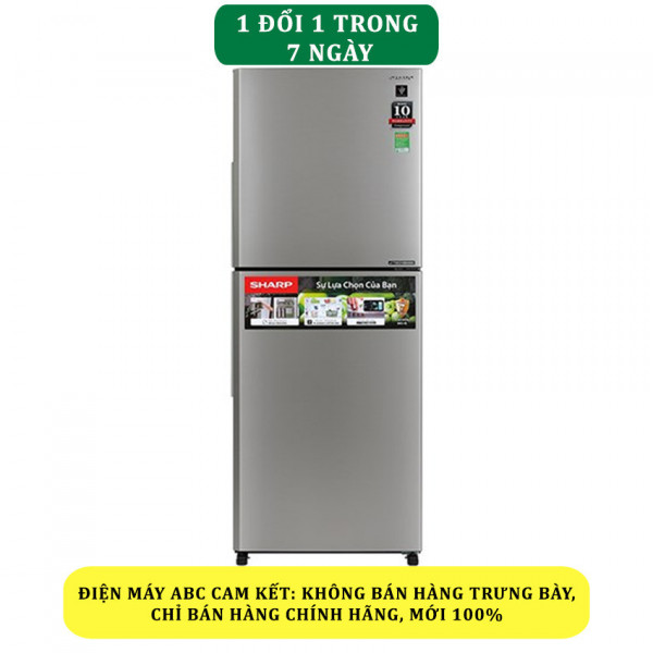 Tủ lạnh Sharp Inverter 330 lít SJ-XP352AE-SL - Chính hãng