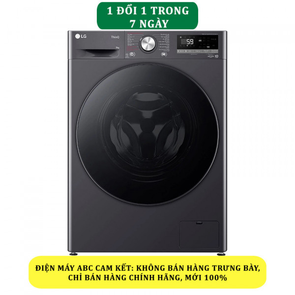 Máy giặt LG AI DD Inverter 9 kg FV1409S4M - Chính hãng