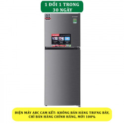 Tủ lạnh Sharp Inverter 215 lít SJ-X215V-SL - Chính Hãng