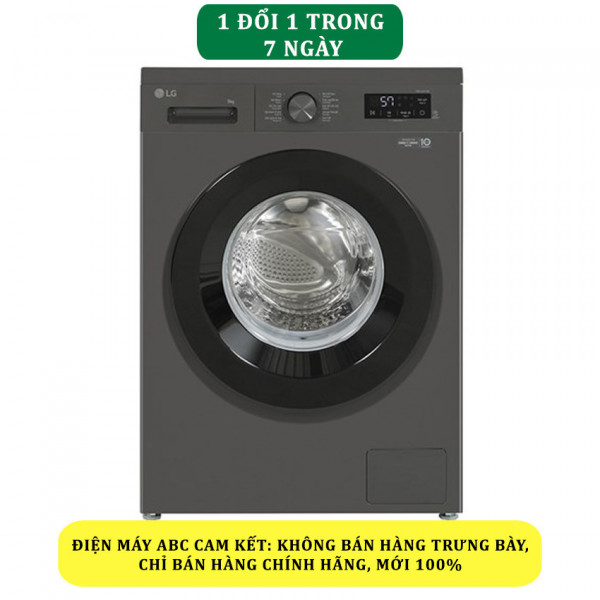 Máy giặt LG AI DD Inverter 9 kg FB1209S6M - Chính hãng
