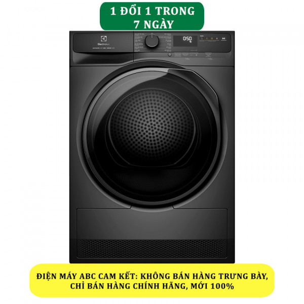 Máy sấy bơm nhiệt Electrolux 8 kg EDH803J5SC - Chính hãng