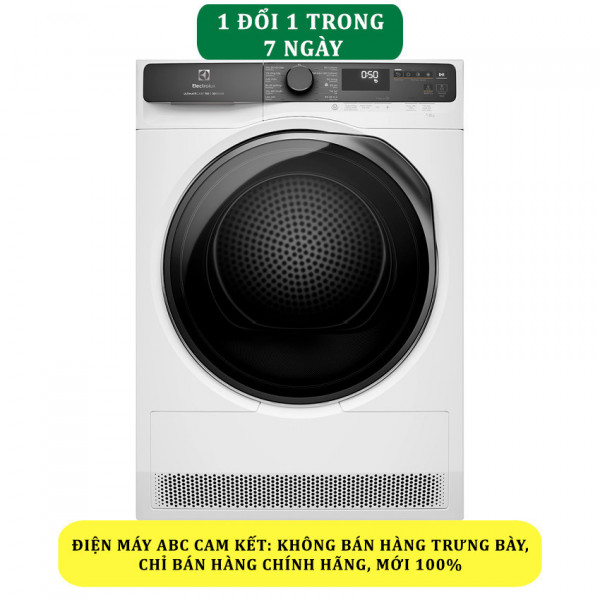 Máy sấy bơm nhiệt Electrolux 9 kg EDH903R7WC - Chính hãng