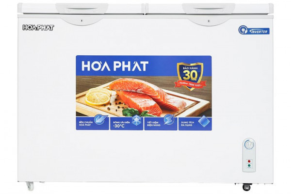 Tủ đông Hòa Phát Inverter 271 Lít 2 ngăn HPF BD8271 - Chính hãng