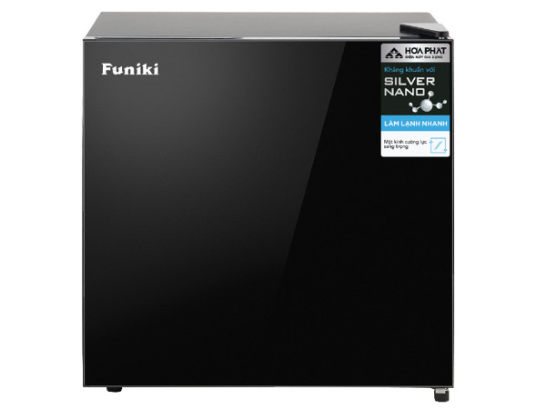 Tủ lạnh Funiki mini 46 lít cánh kính HR S646GB - Chính hãng