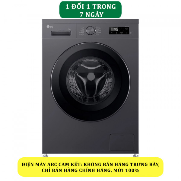 Máy giặt sấy LG Inverter giặt 9 kg - sấy 5 kg FB1209D5M - Mới 2025 