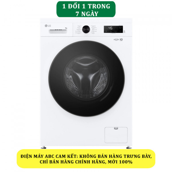 Máy giặt LG FB1209S5W Inverter 9kg - Chính hãng