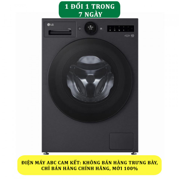 Máy giặt LG AI DD Inverter 12 kg FX1412S3KAV - Mới 2025