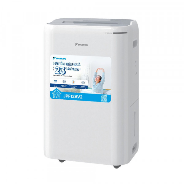 Máy hút ẩm và lọc không khí Daikin JPF12AV2 - Chính hãng