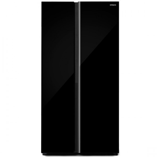 Tủ lạnh Hitachi HRSN9713ESGBKVN Inverter 656 lít Side By Side Kính đen | Thái Lan