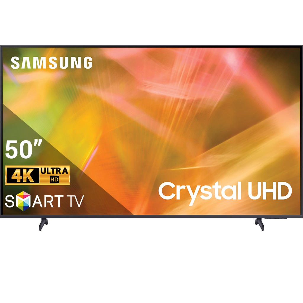 Smart Tivi Samsung 4K Crystal UHD 50 inch UA50AU8000 - Chính hãng