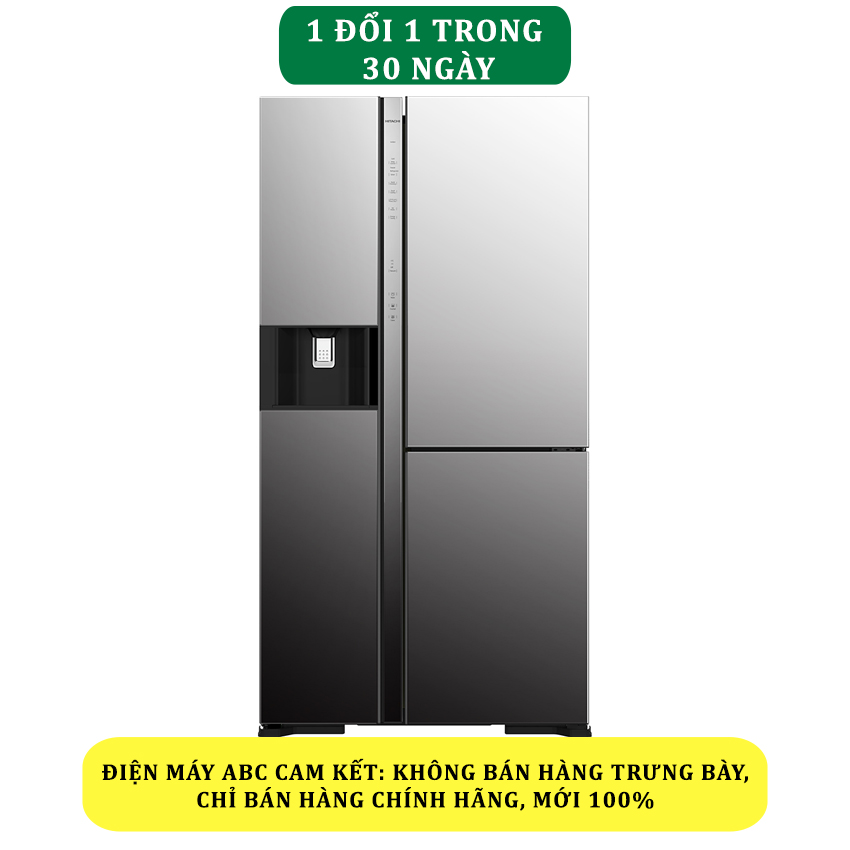 Tủ lạnh Hitachi R-MY800GVGV0 (MIR) Inverter 569 lít - Chính hãng