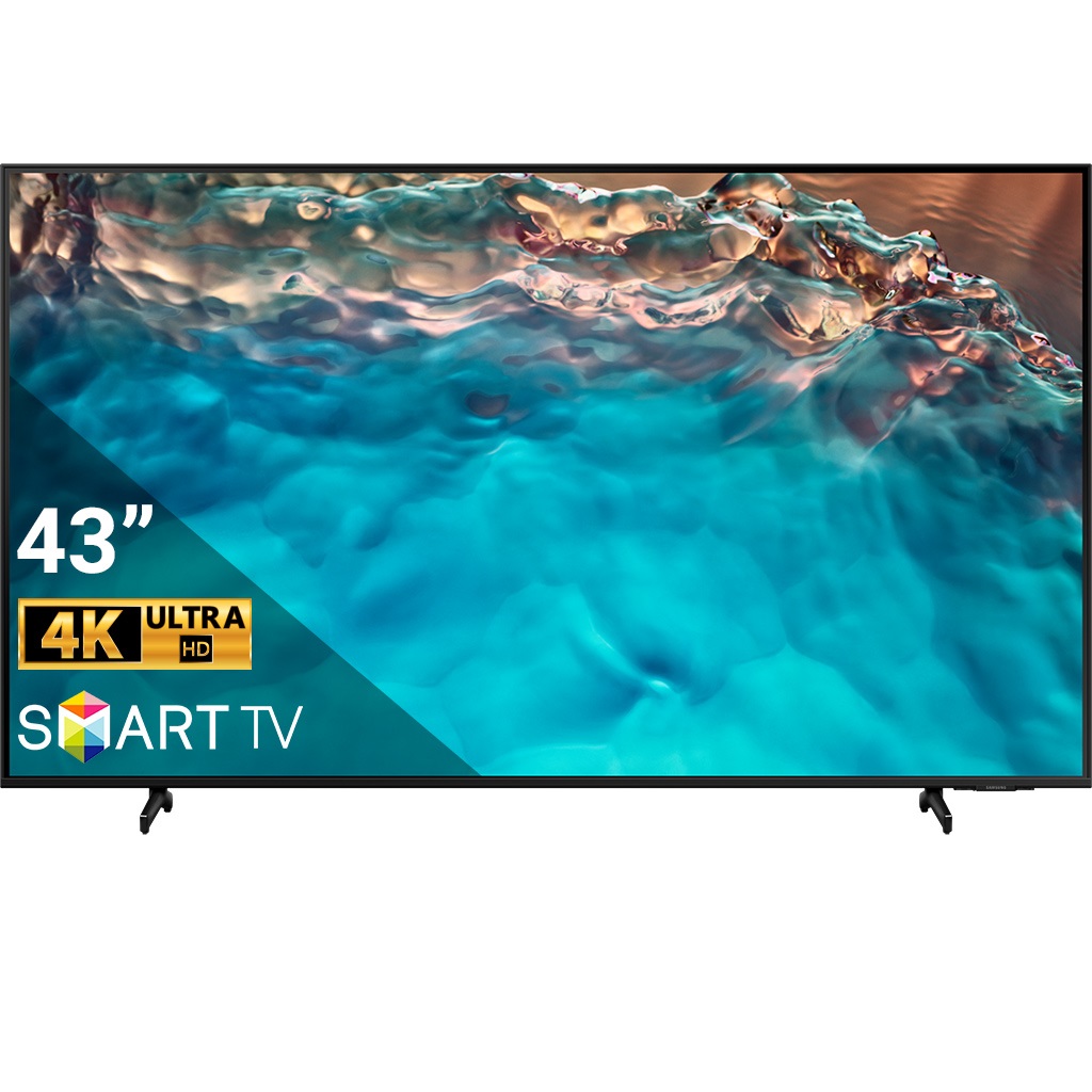 Smart Tivi Samsung UA43BU8000 4K Crystal UHD 43 inch - Chính Hãng