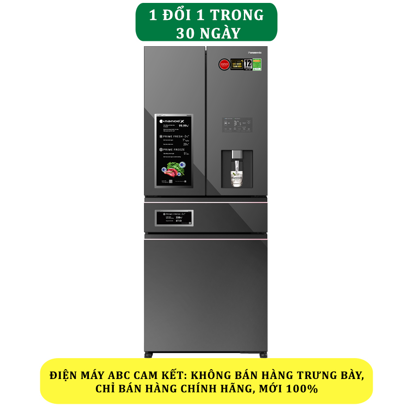Tủ lạnh Panasonic Inverter 540 lít NR-YW590YMMV - Chính hãng